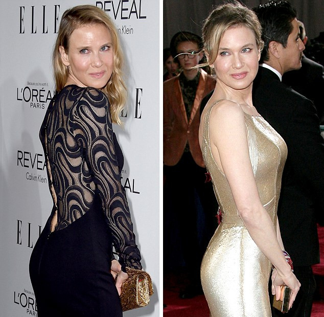 Renee Zellweger Before and After